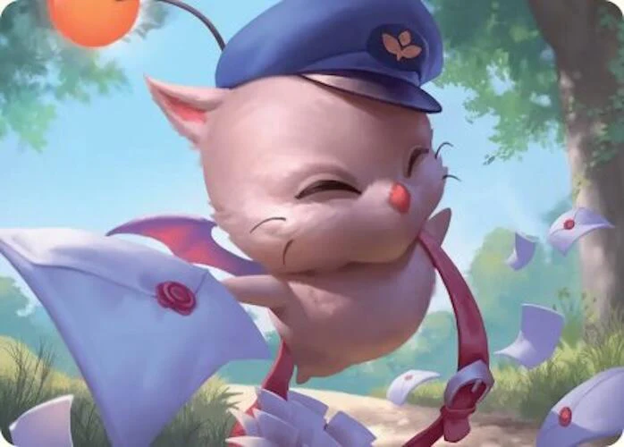 01/53 - Delivery Moogle Art Card [FINAL FANTASY: Art Series] [Non-Stamped]