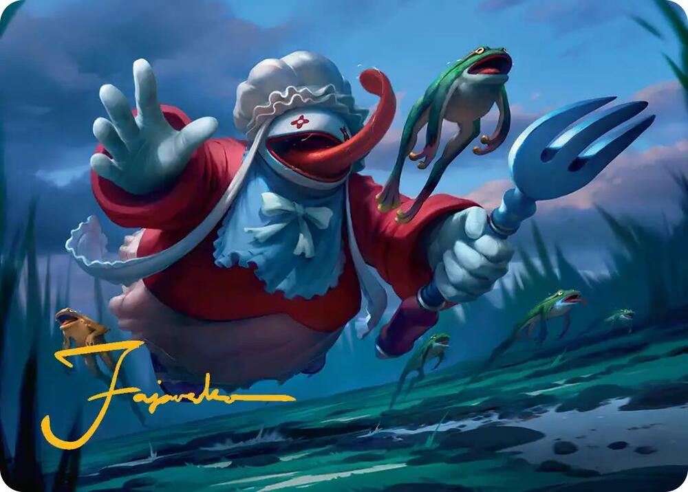 11/53 - Quina, Qu Gourmet Art Card [FINAL FANTASY: Art Series] [Gold-Stamped]