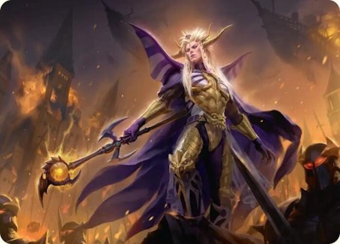 13/53 - The Emperor of Palamecia Art Card [FINAL FANTASY: Art Series] [Non-Stamped]