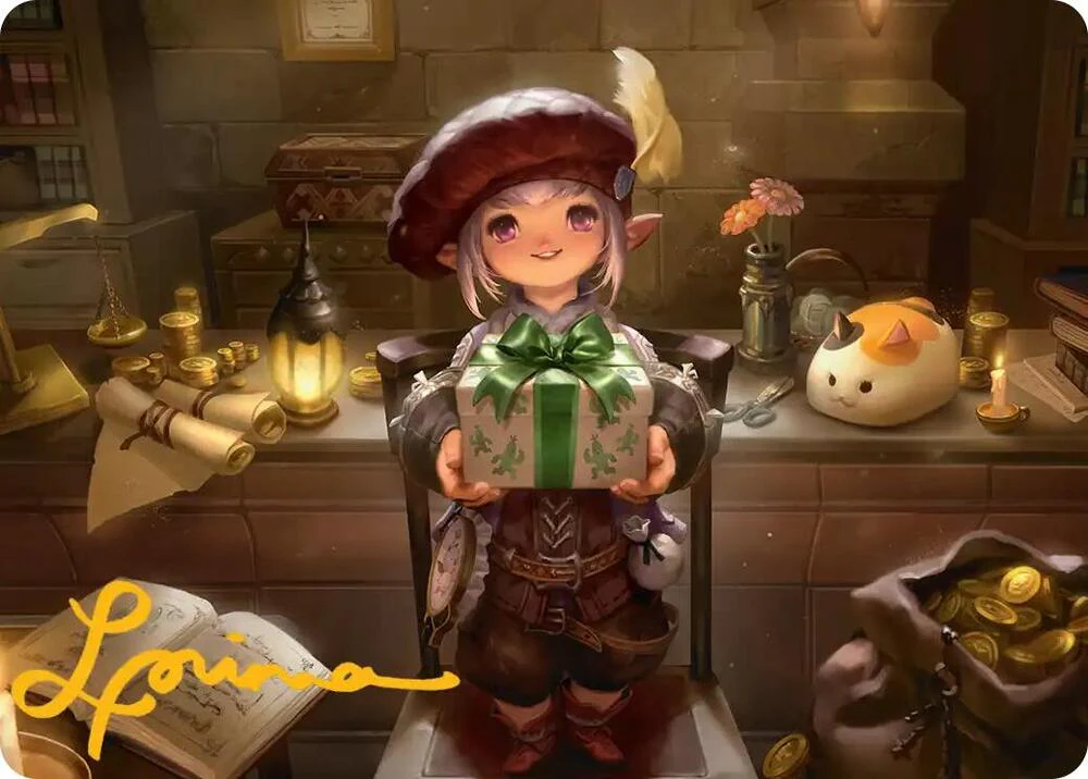 25/53 - Tataru Taru Art Card [FINAL FANTASY: Art Series] [Gold-Stamped]