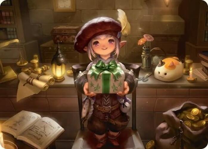 25/53 - Tataru Taru Art Card [FINAL FANTASY: Art Series] [Non-Stamped]