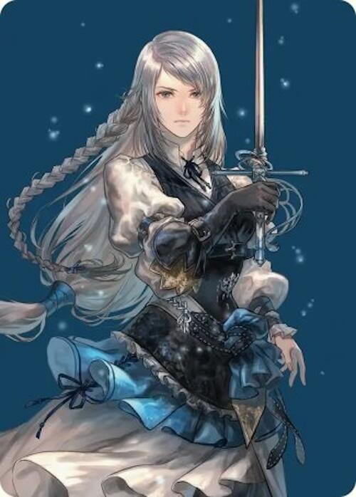 43/53 - Jill, Shiva's Dominant Art Card [FINAL FANTASY: Art Series] [Non-Stamped]