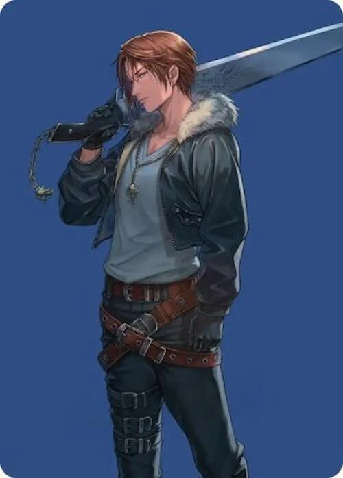 47/53 - Squall, SeeD Mercenary Art Card [FINAL FANTASY: Art Series] [Non-Stamped]