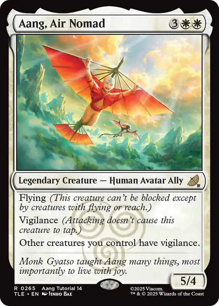 Aang, Air Nomad [265] [Avatar: The Last Airbender Eternal] [Non-Foil]