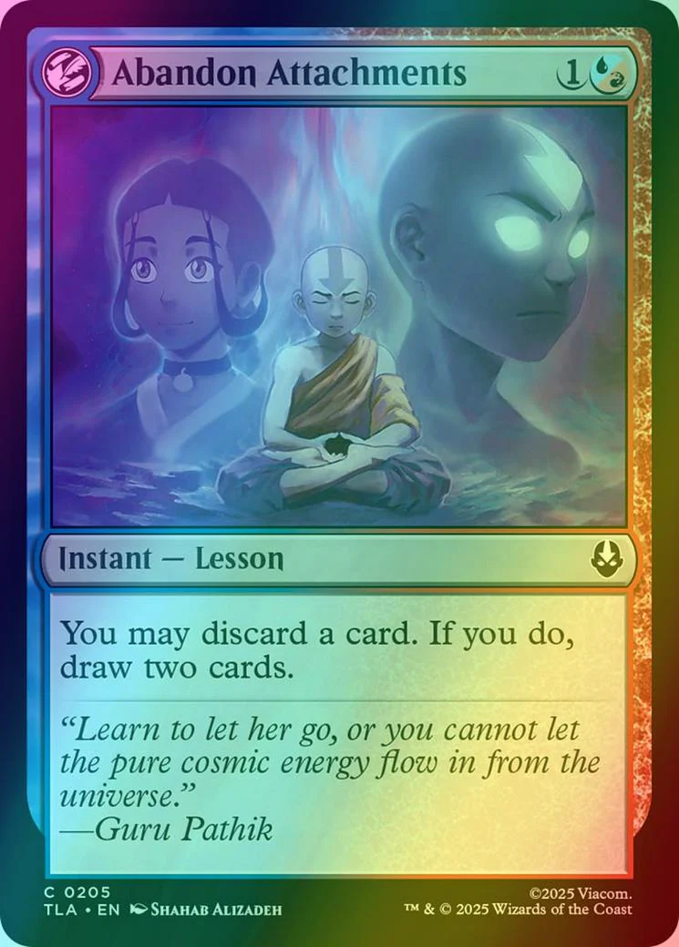 Abandon Attachments [205] [Avatar: The Last Airbender] [Foil]