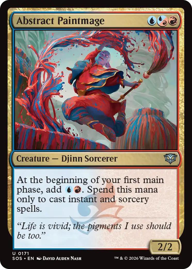 Abstract Paintmage [171] [Secrets of Strixhaven] [Non-Foil]