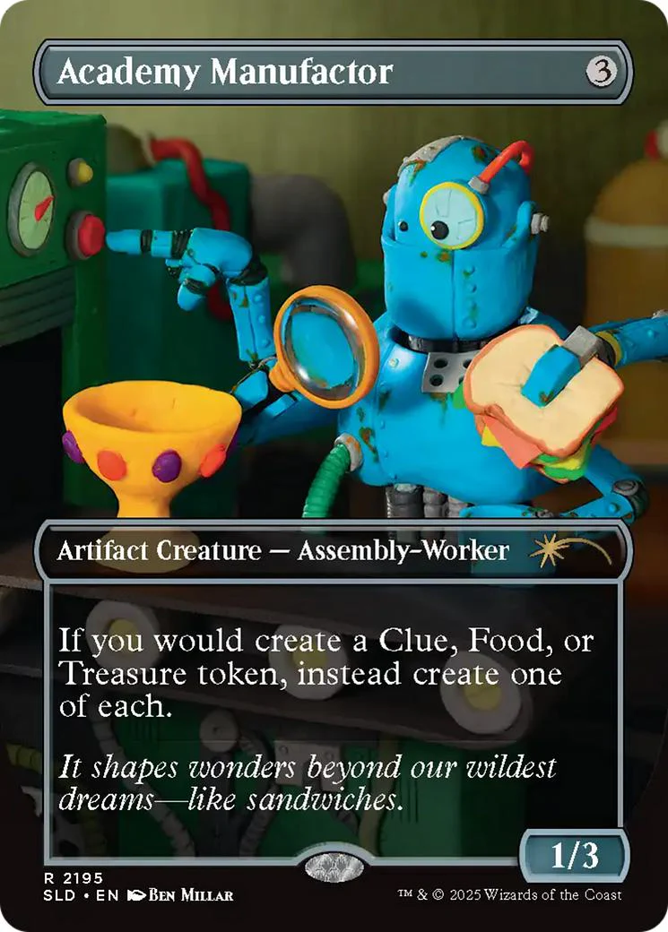 Academy Manufactor [2195] [Borderless] [Play-Doh] [Secret Lair Drop] [Non-Foil]