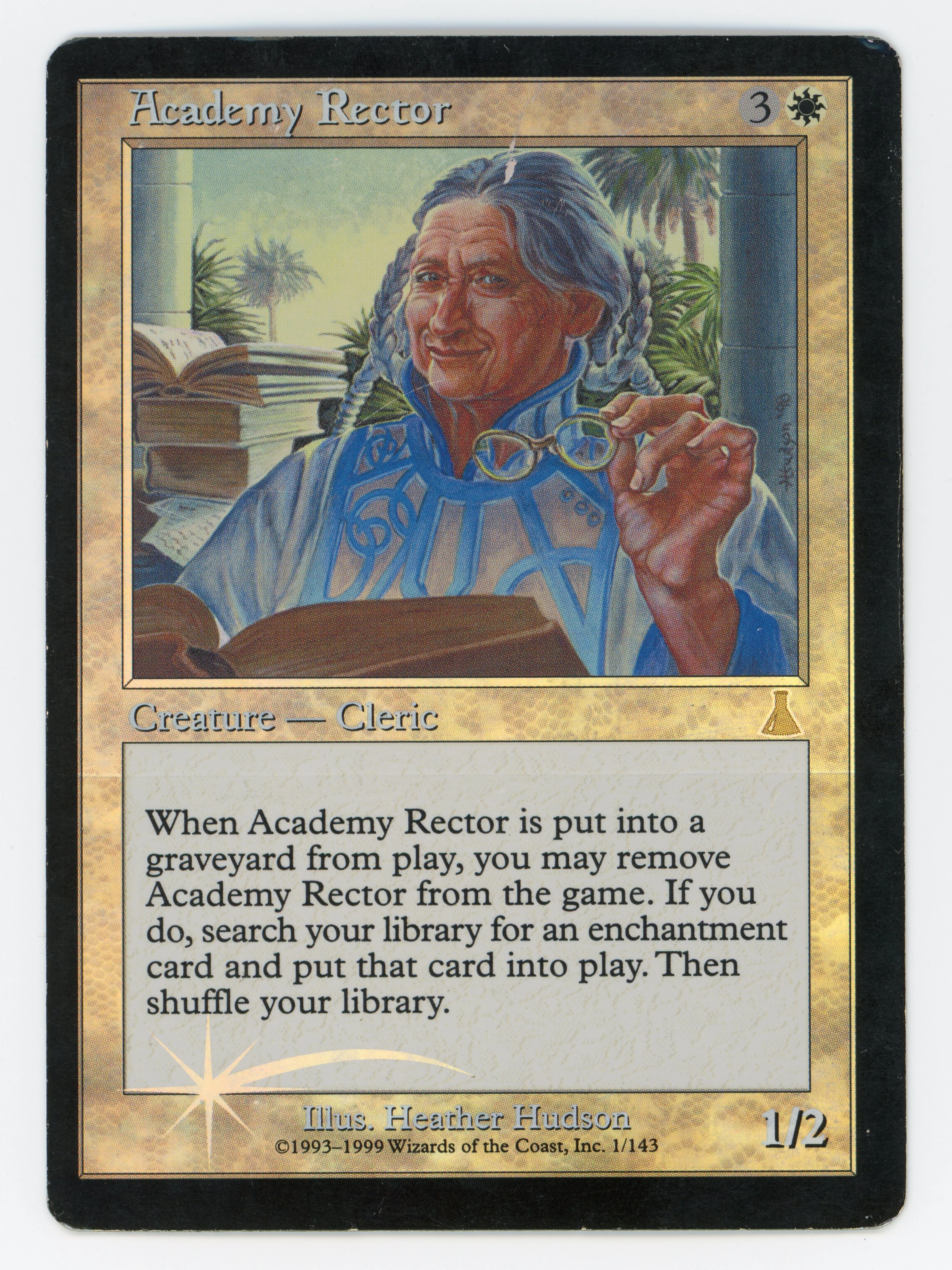 Academy Rector — Damaged|Foil — ID 16217