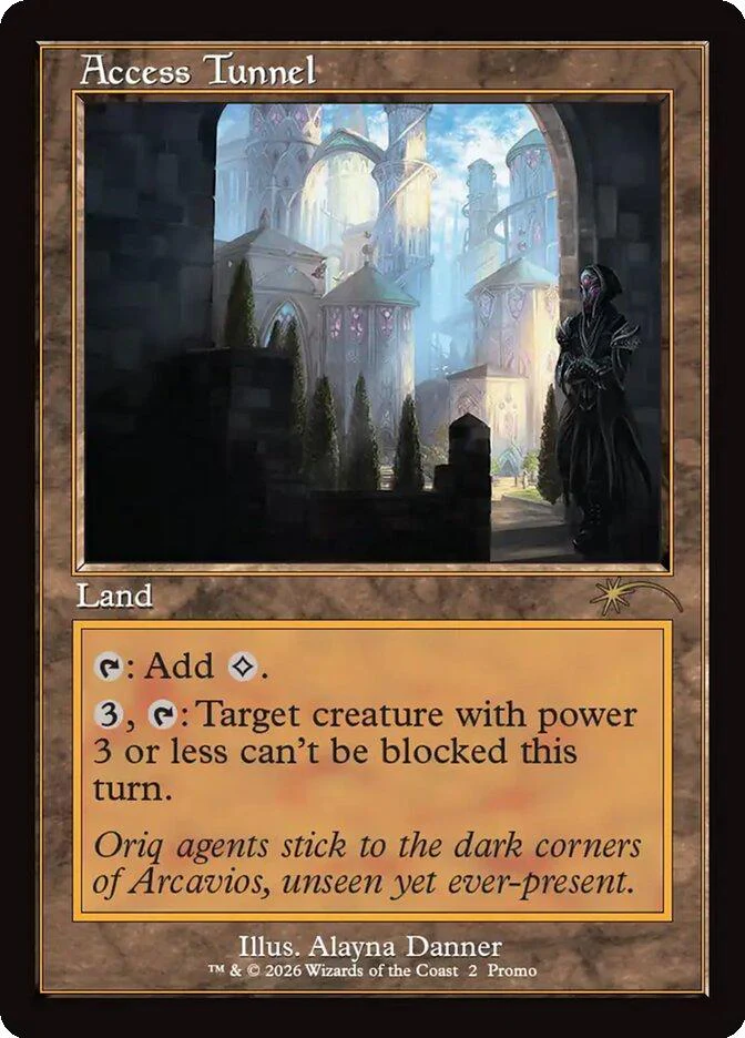 Access Tunnel [9] [Retro Frame] [Wizards Play Network 2026] [Non-Foil]