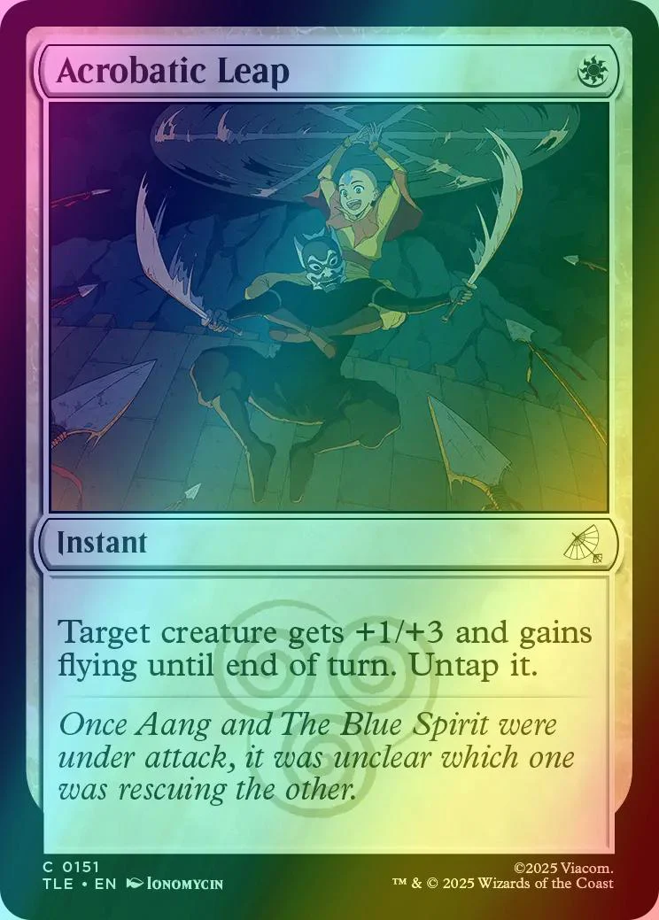 Acrobatic Leap [151] [Avatar: The Last Airbender Eternal] [Foil]