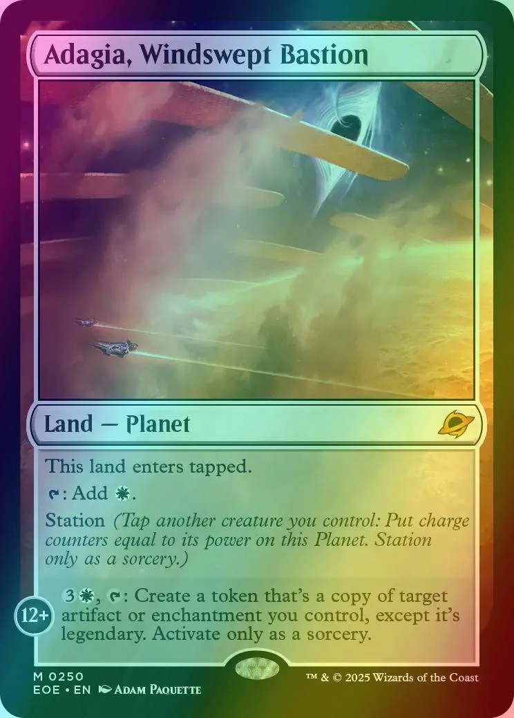 Adagia, Windswept Bastion [250] [Edge of Eternities] [Foil]