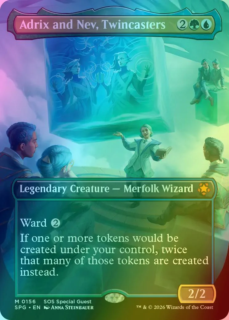 Adrix and Nev, Twincasters [156] [Borderless] [Special Guests] [Foil]