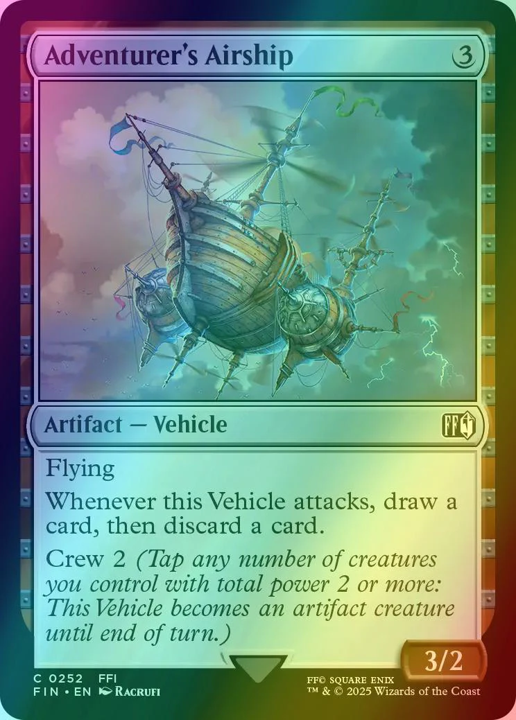 Adventurer's Airship [252] [FINAL FANTASY] [Foil]