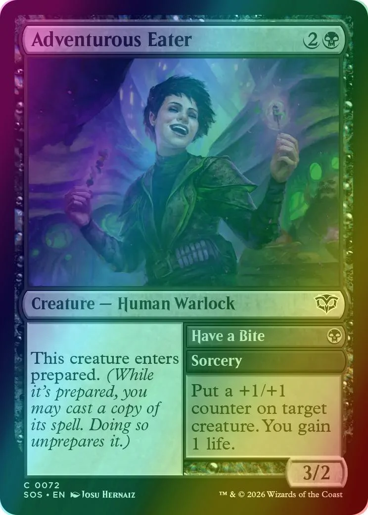 Adventurous Eater // Have a Bite [72] [Secrets of Strixhaven] [Foil]