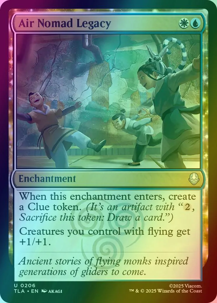 Air Nomad Legacy [206] [Avatar: The Last Airbender] [Foil]