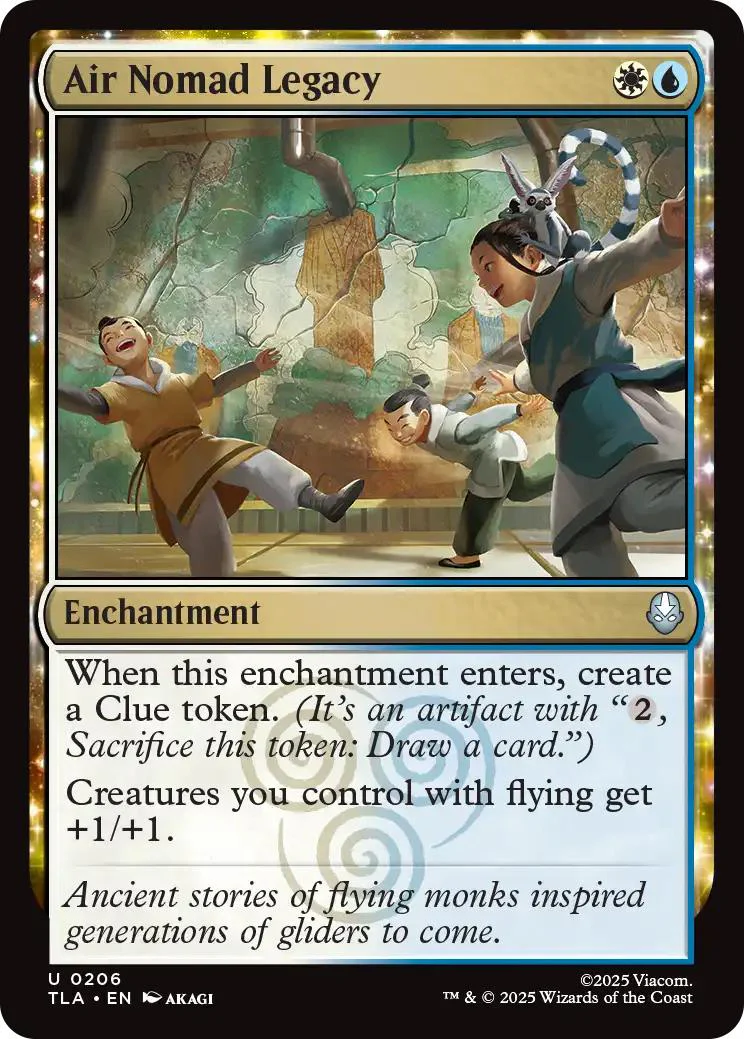 Air Nomad Legacy [206] [Avatar: The Last Airbender] [Non-Foil]