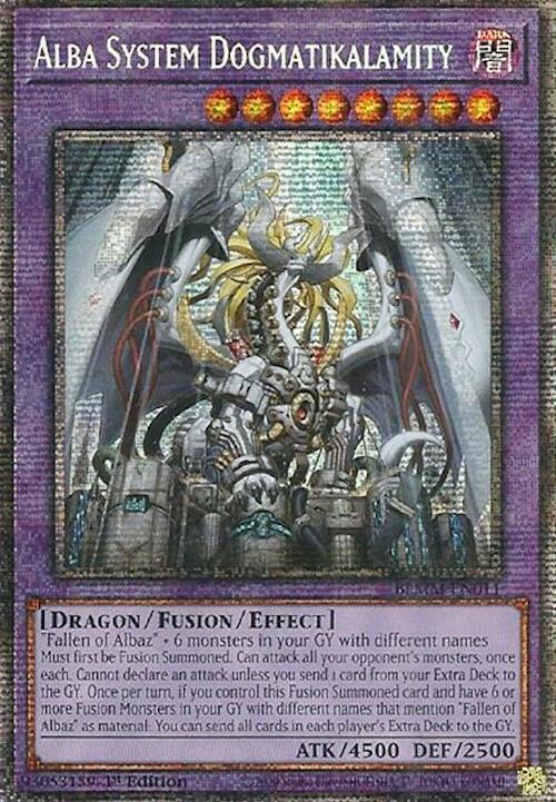 Alba System Dogmatikalamity - BLMM-EN011 - Starlight Rare - 1st Edition