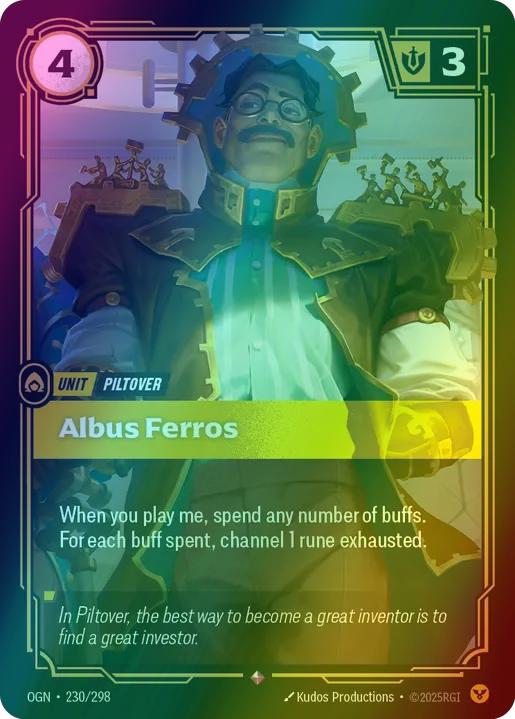 Albus Ferros - 230/298 [Origins] [Foil]