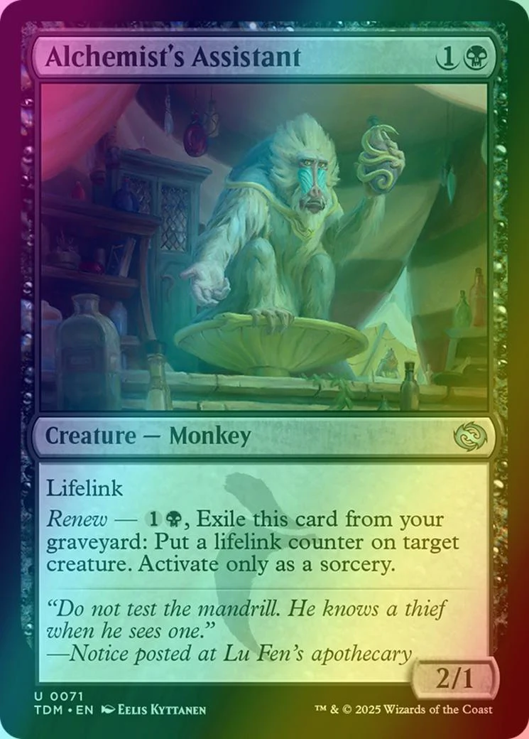 Alchemist's Assistant [71] [Tarkir: Dragonstorm] [Foil]