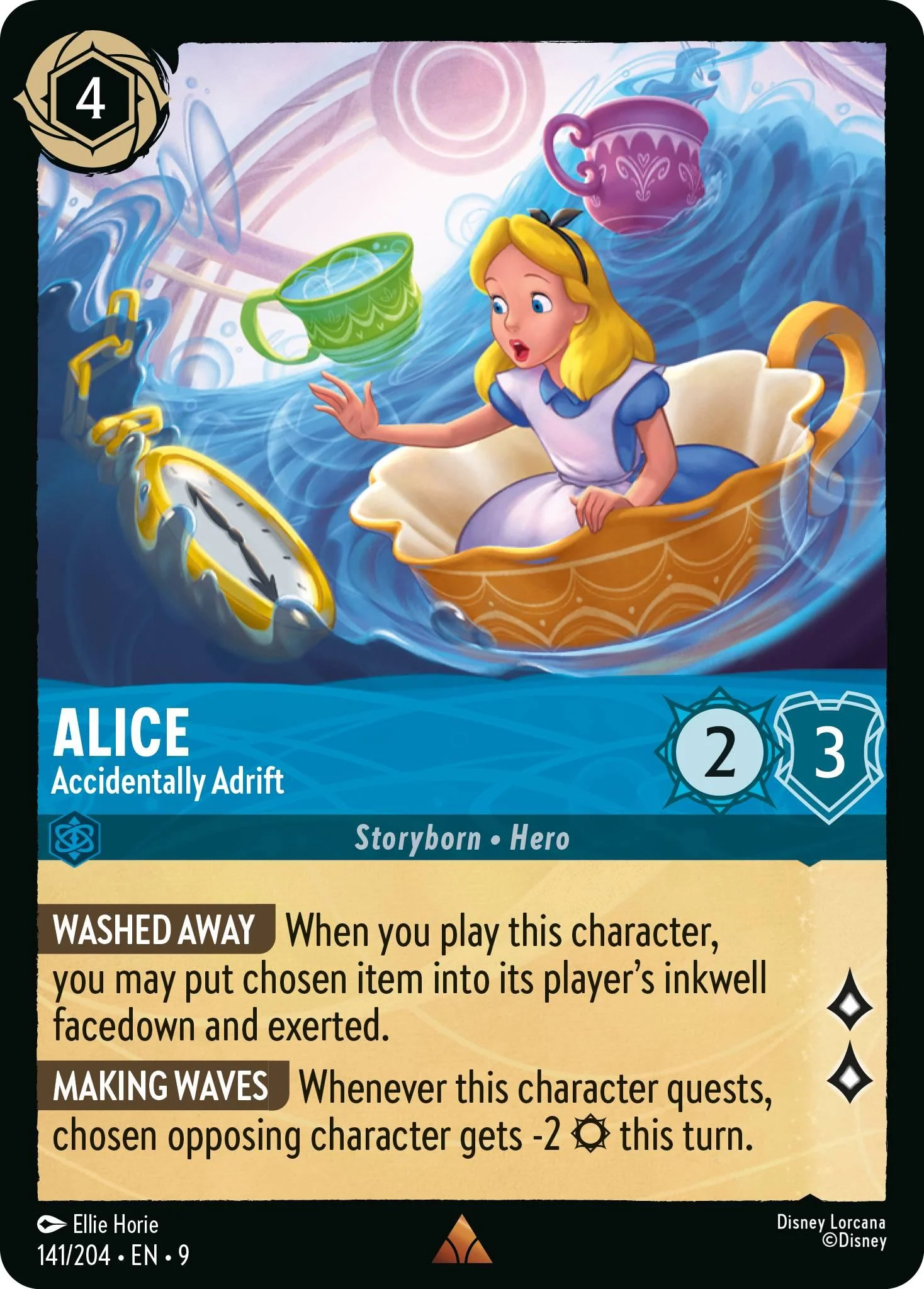 Alice - Accidentally Adrift - 141/204 [Fabled] [Non-Foil]