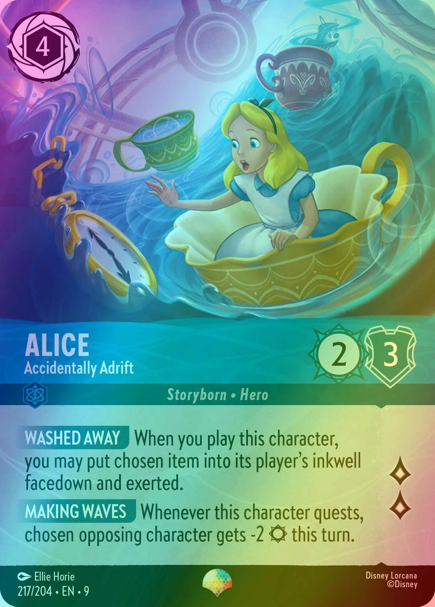 Alice - Accidentally Adrift (Epic) - 217/204 [Fabled] [Holofoil]