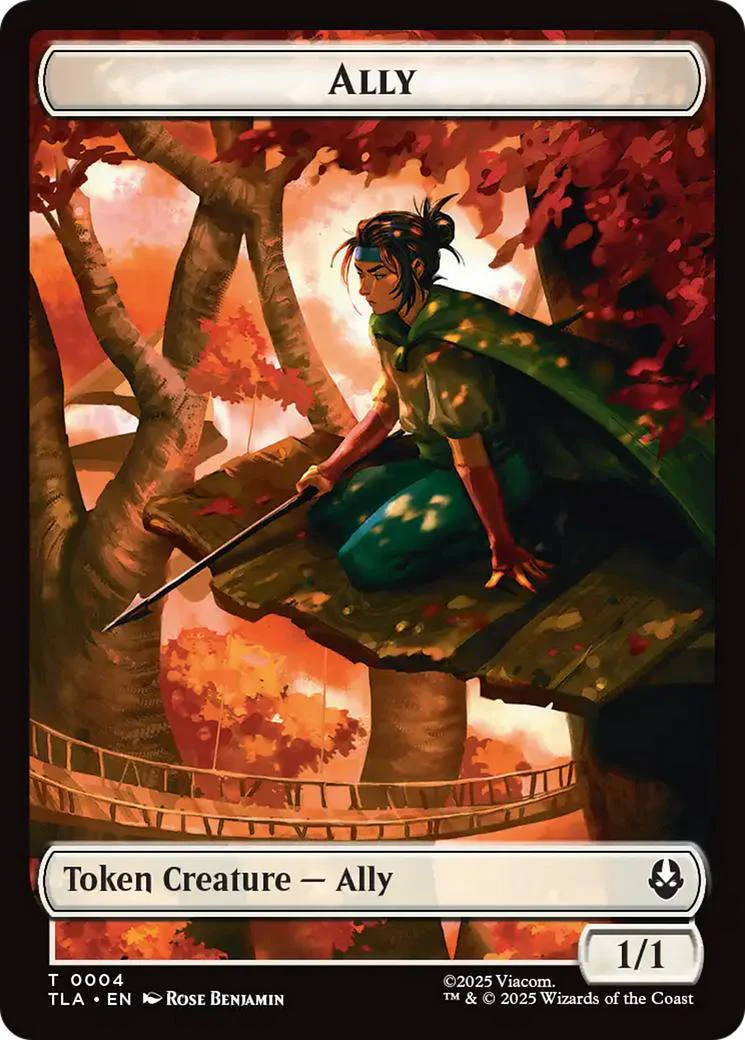 Ally Token (04) // Clue Token (15) [Avatar: The Last Airbender: Tokens] [Non-Foil]