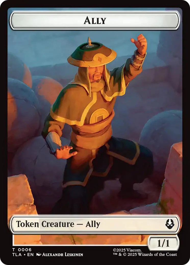 Ally Token (06) // Clue Token (17) [Avatar: The Last Airbender: Tokens] [Non-Foil]