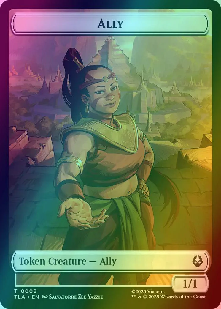 Ally Token (08) // Clue Token (16) [Avatar: The Last Airbender: Tokens] [Foil]