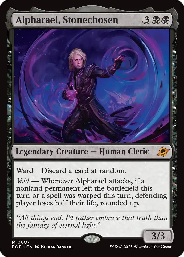 Alpharael, Stonechosen [87] [Edge of Eternities] [Non-Foil]