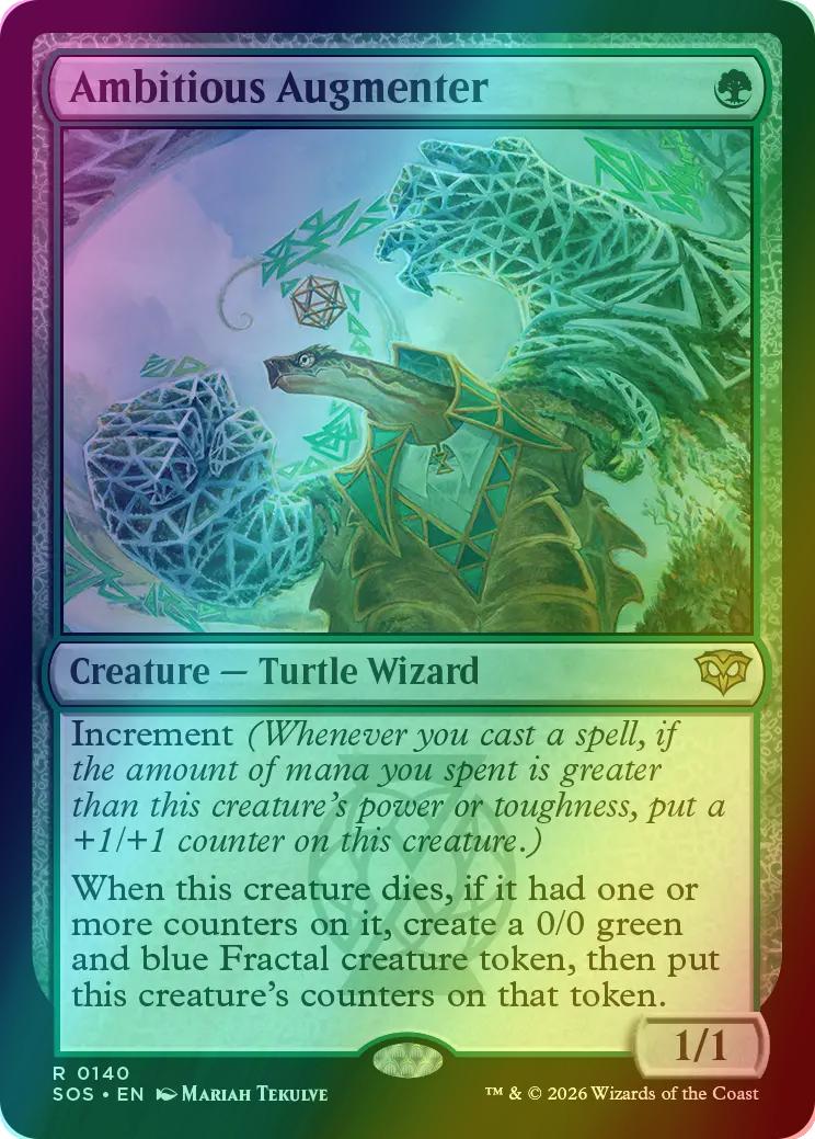 Ambitious Augmenter [140] [Secrets of Strixhaven] [Foil]