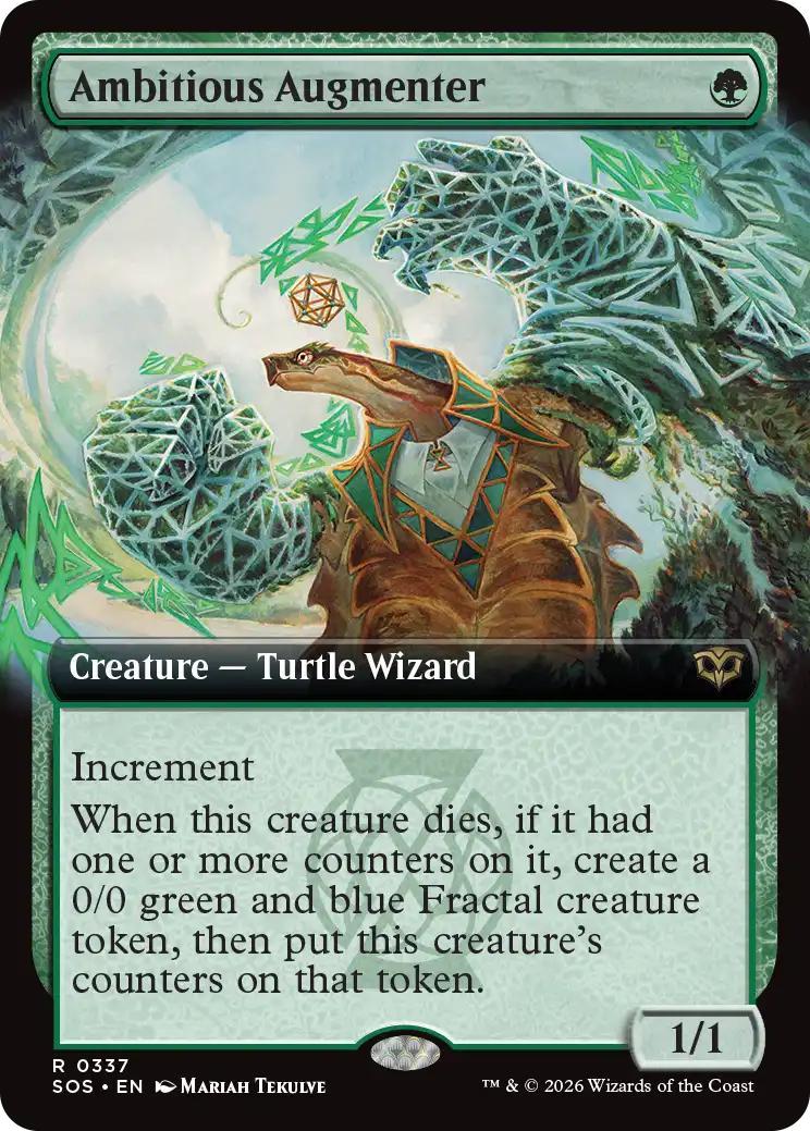 Ambitious Augmenter [337] [Extended Art] [Secrets of Strixhaven] [Non-Foil]