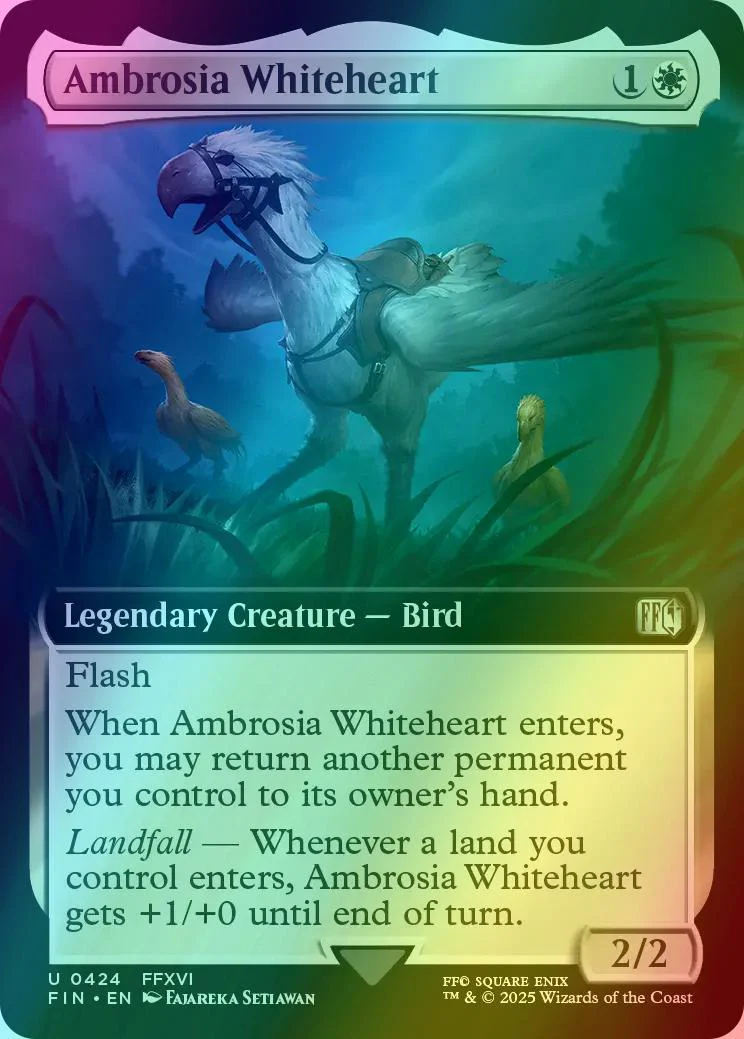 Ambrosia Whiteheart [424] [Extended Art] [FINAL FANTASY] [Foil]