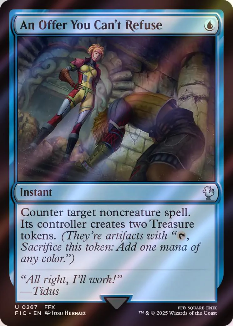 An Offer You Can't Refuse [267] [FINAL FANTASY: Commander] [Surge Foil]