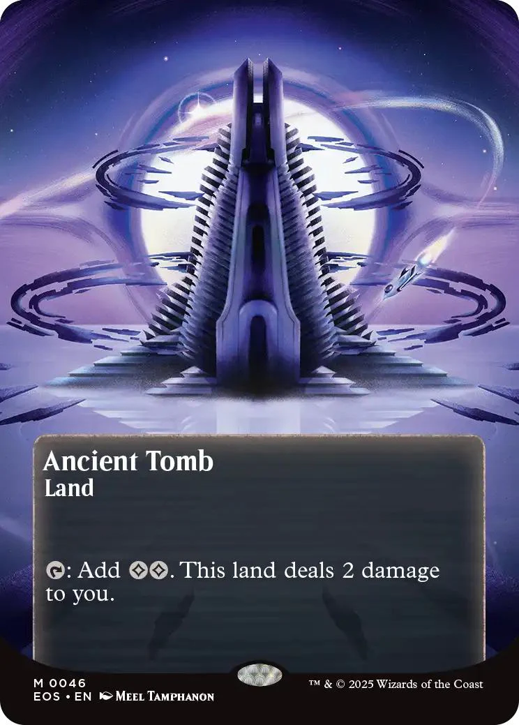 Ancient Tomb [46] [Borderless] [Poster] [Edge of Eternities: Stellar Sights] [Non-Foil]