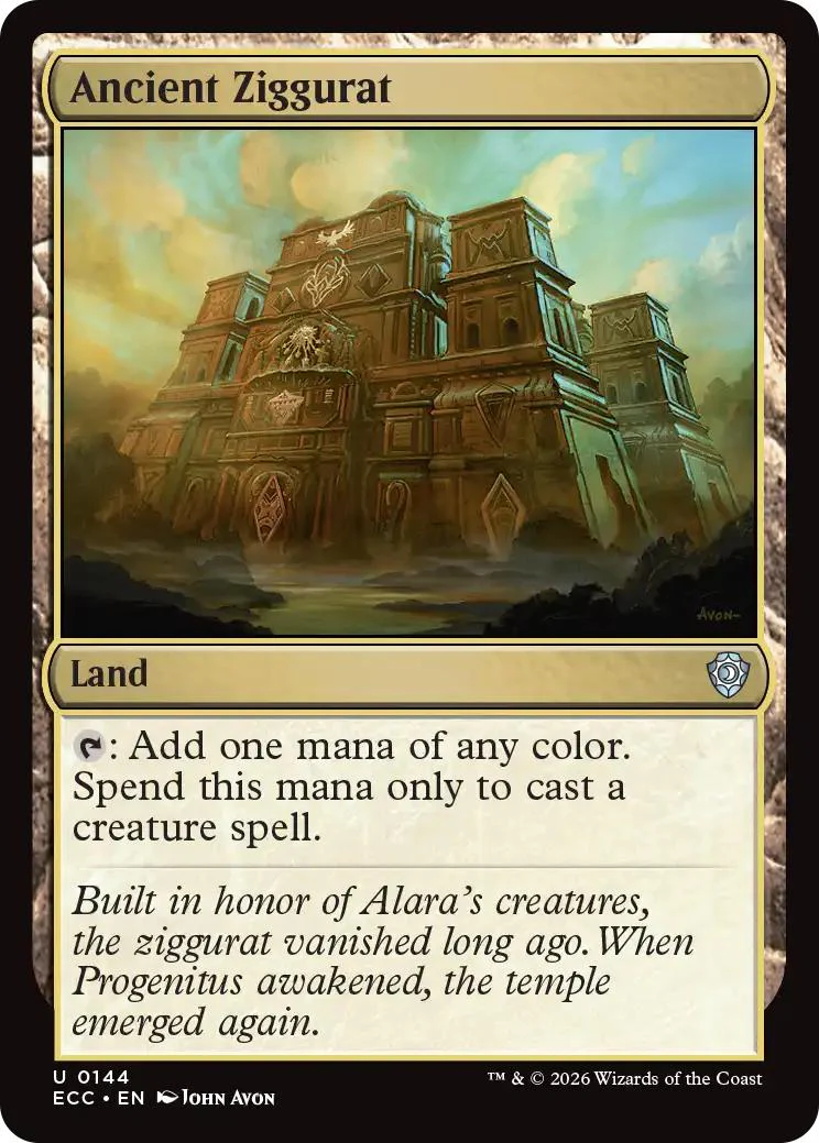Ancient Ziggurat [144] [Lorwyn Eclipsed: Commander] [Non-Foil]