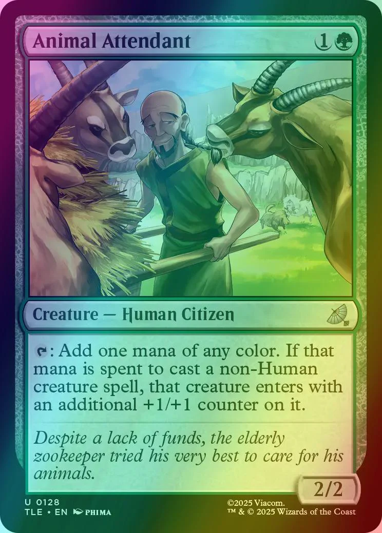 Animal Attendant [128] [Avatar: The Last Airbender Eternal] [Foil]