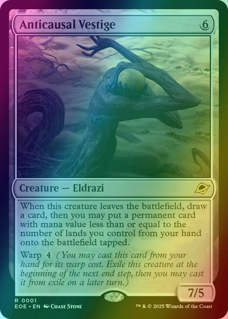 Anticausal Vestige [1] [Edge of Eternities] [Foil]