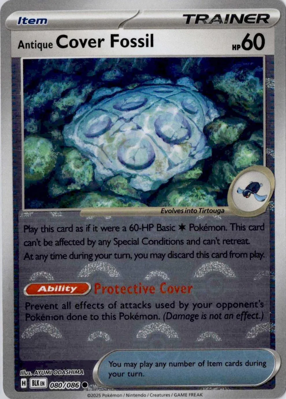 Antique Cover Fossil - Poké Ball Pattern - 080/086 - Common [sv105b-080] [Reverse Holo]