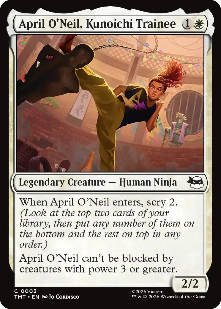 April O'Neil, Kunoichi Trainee [3] [Teenage Mutant Ninja Turtles] [Non-Foil]