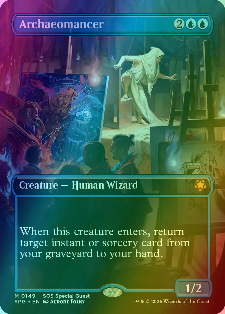 Archaeomancer [149] [Borderless] [Special Guests] [Foil]