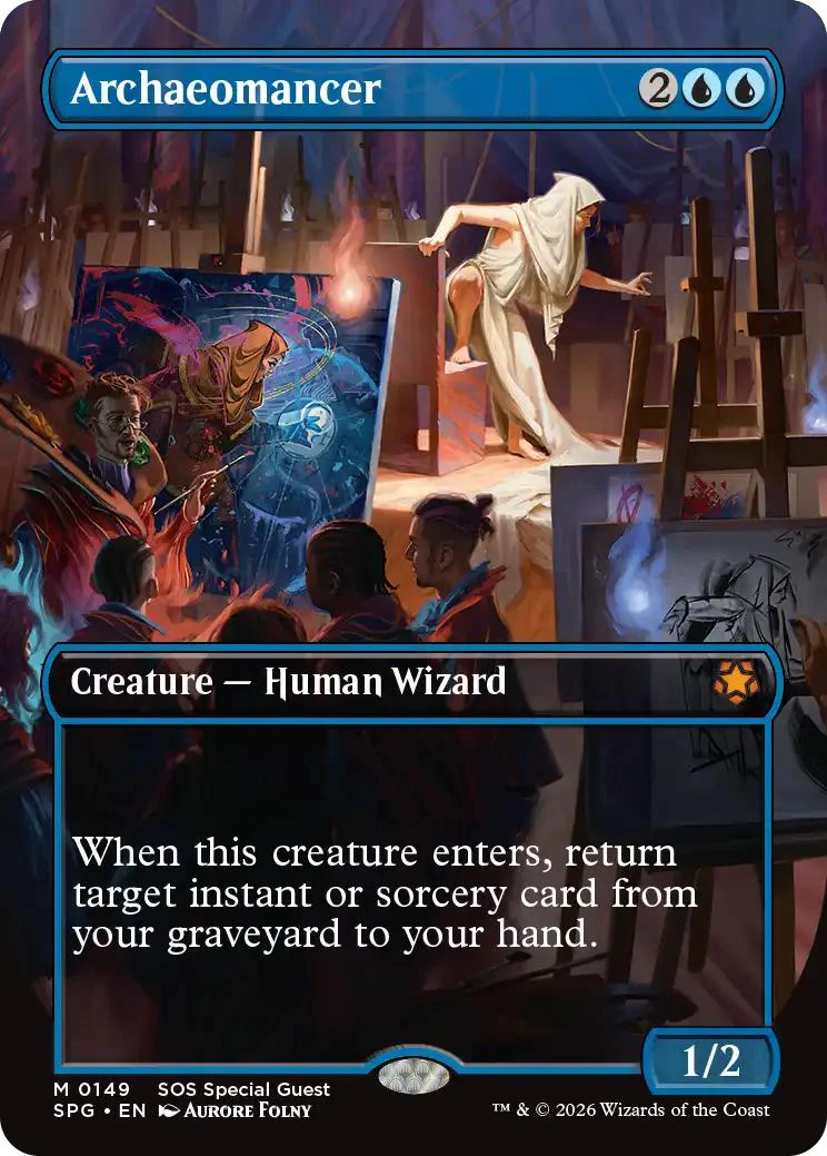 Archaeomancer [149] [Borderless] [Special Guests] [Non-Foil]