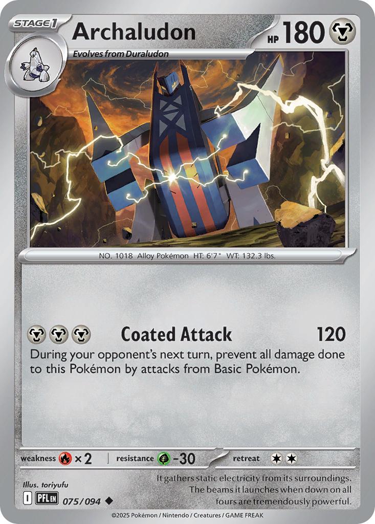 Archaludon - 075/094 - Uncommon [me02-075] [Non-Holo]