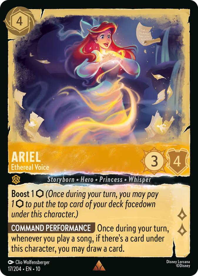 Ariel - Ethereal Voice - 17/204 [Whispers in the Well] [Non-Foil]