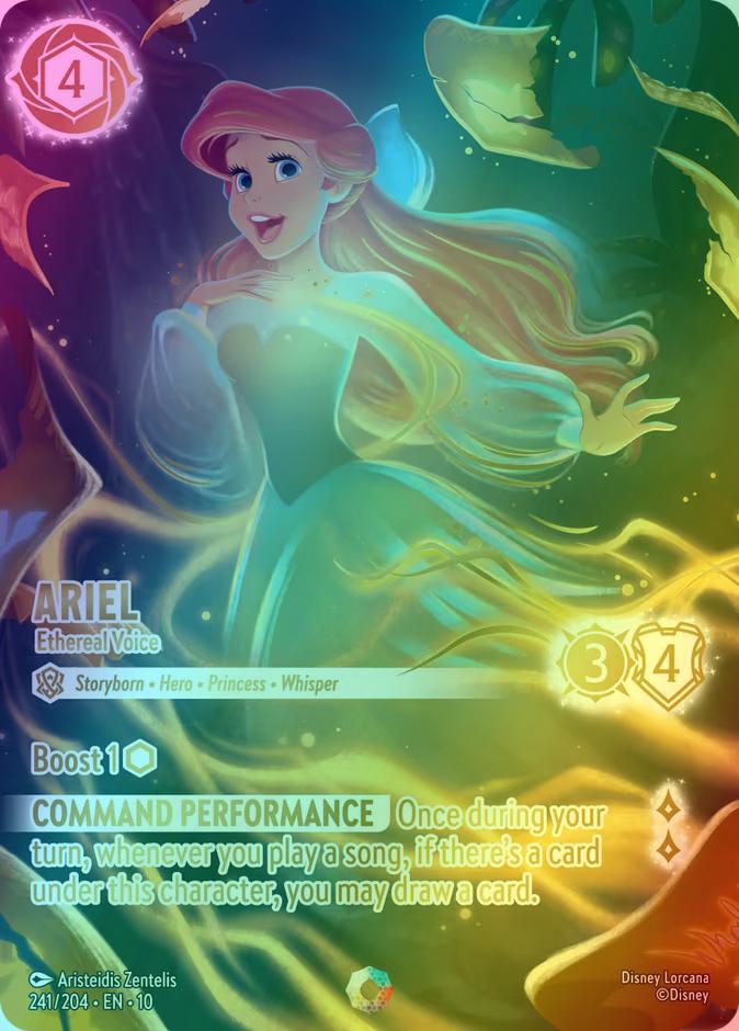 Ariel - Ethereal Voice (Iconic) - 241/204 [Whispers in the Well] [Holofoil]