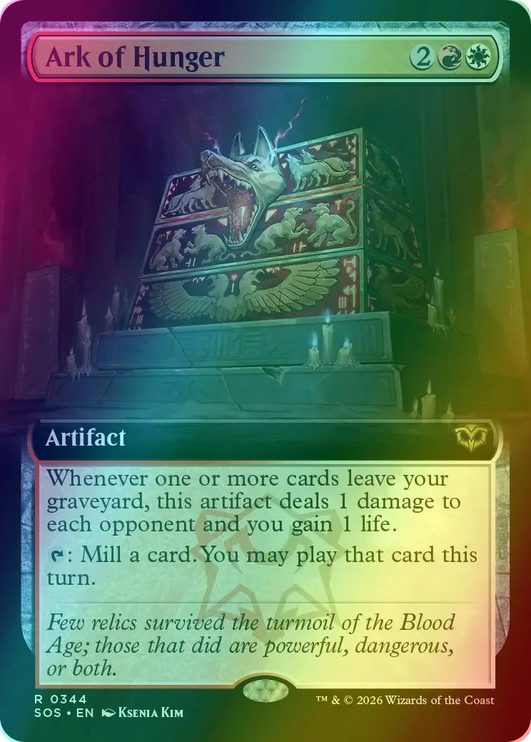 Ark of Hunger [344] [Extended Art] [Secrets of Strixhaven] [Foil]