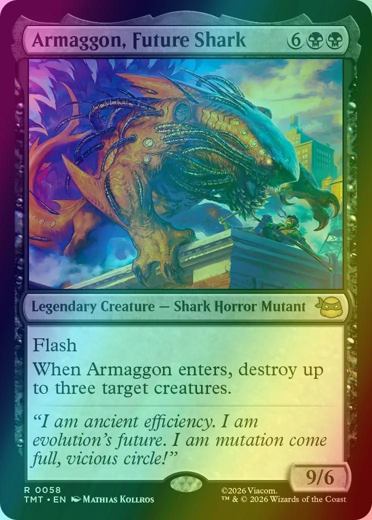 Armaggon, Future Shark [58] [Teenage Mutant Ninja Turtles] [Foil]
