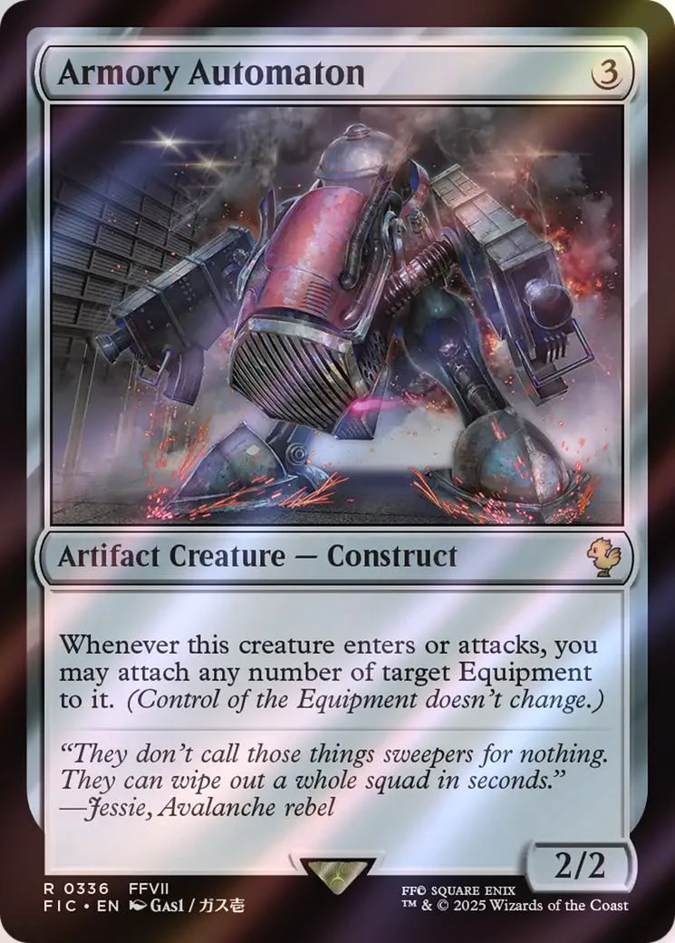 Armory Automaton [336] [FINAL FANTASY: Commander] [Surge Foil]