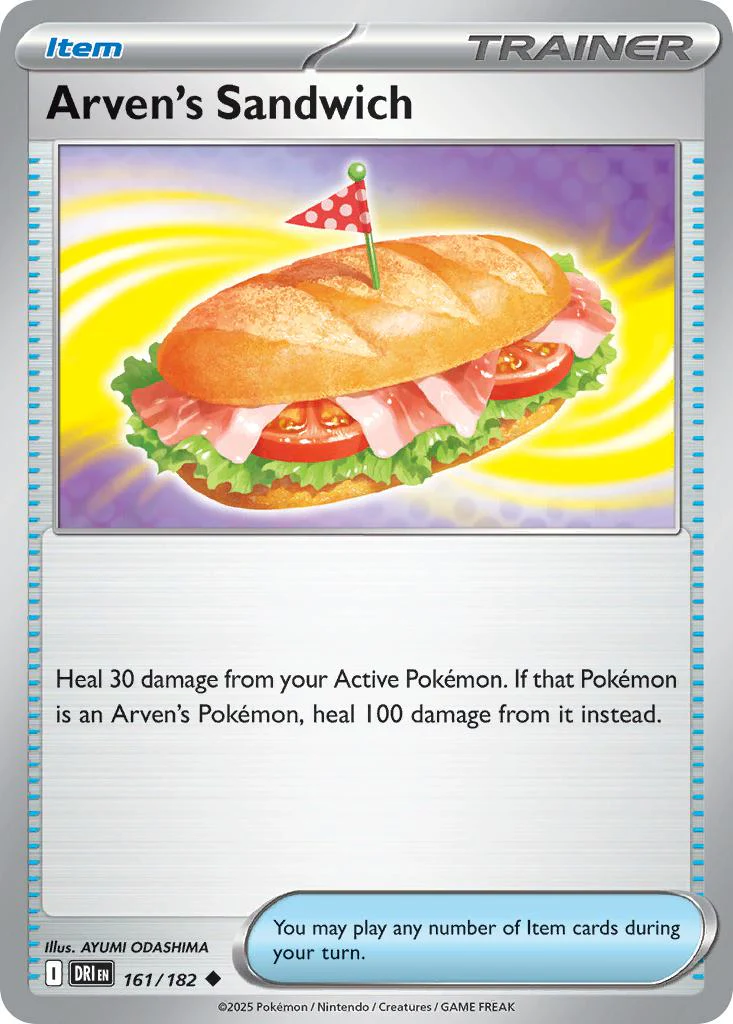 Arven's Sandwich - 161/182 - Uncommon [sv10-161] [Non-Holo]