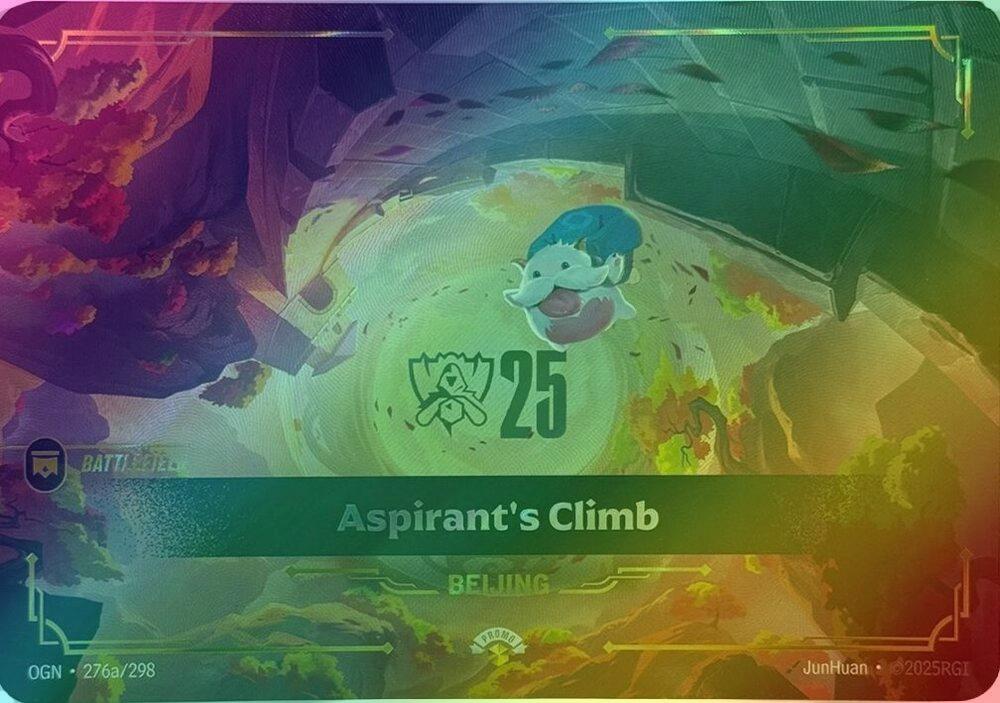 Aspirant's Climb - 276a/298 [Riftbound Promotional Cards] [Foil]