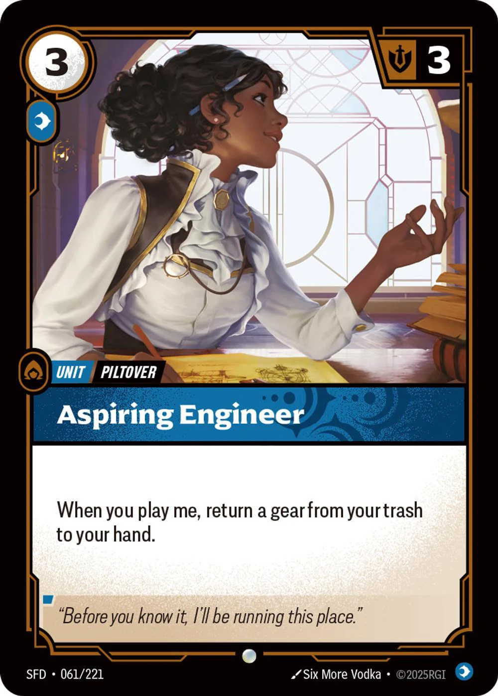 Aspiring Engineer - 061/221 [Spiritforged] [Non Foil]